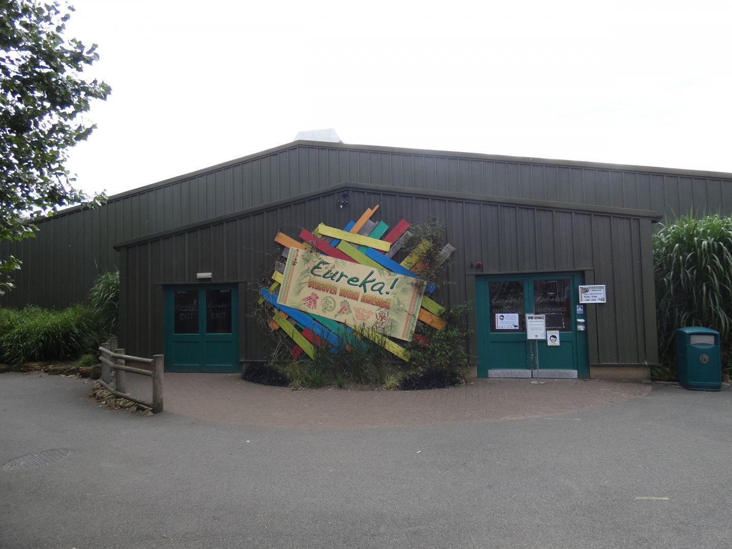 Eureka tropical house exterior