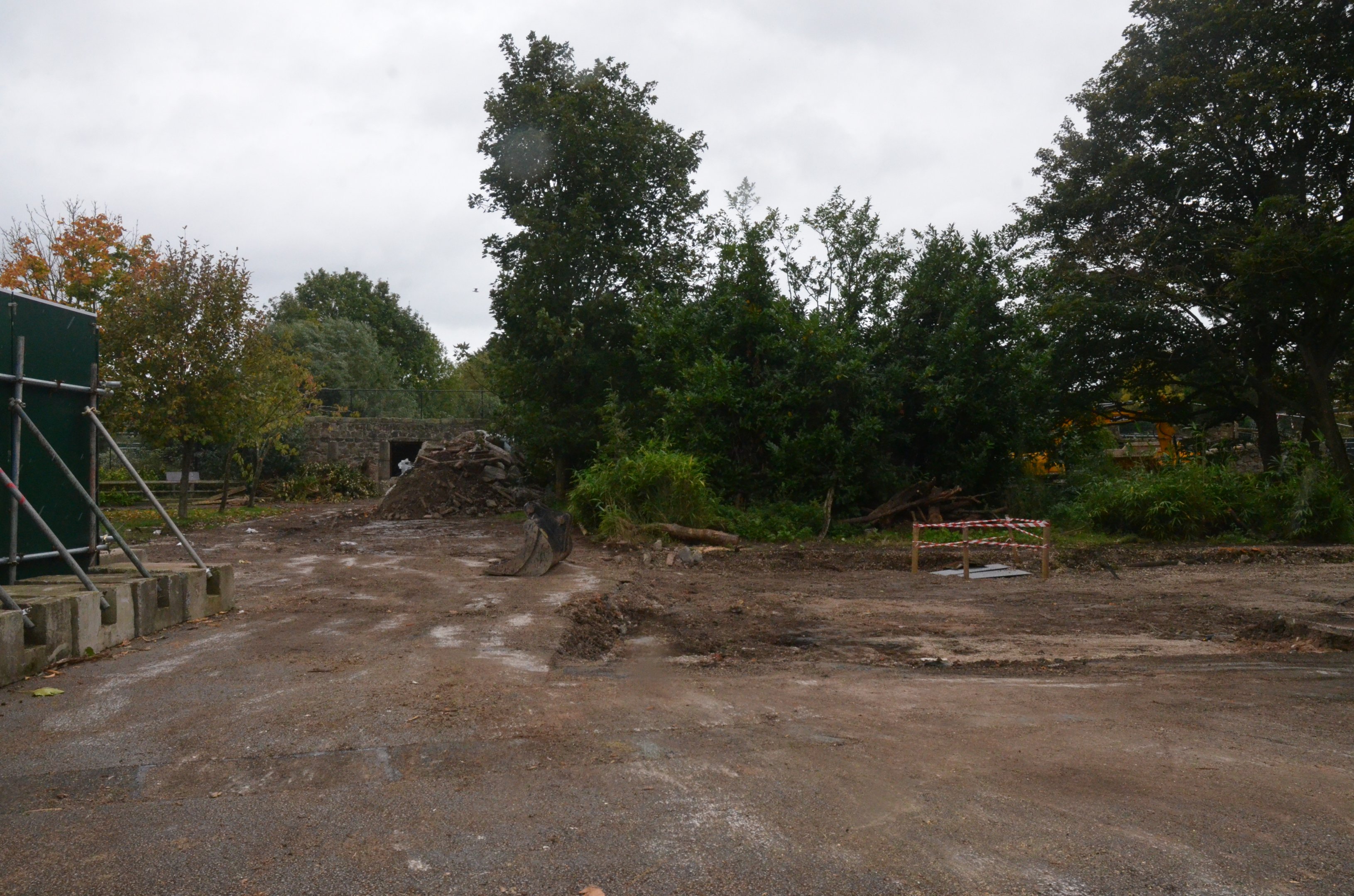 Europe on the Edge/Tiger Enclosure Demolition at Chester, 30/09/17