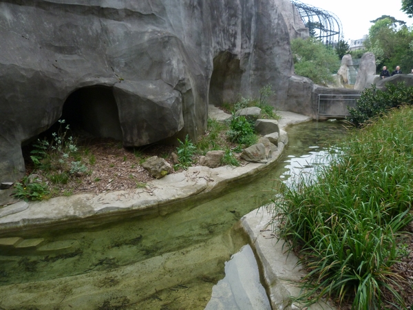 Europe; Otter enclosure