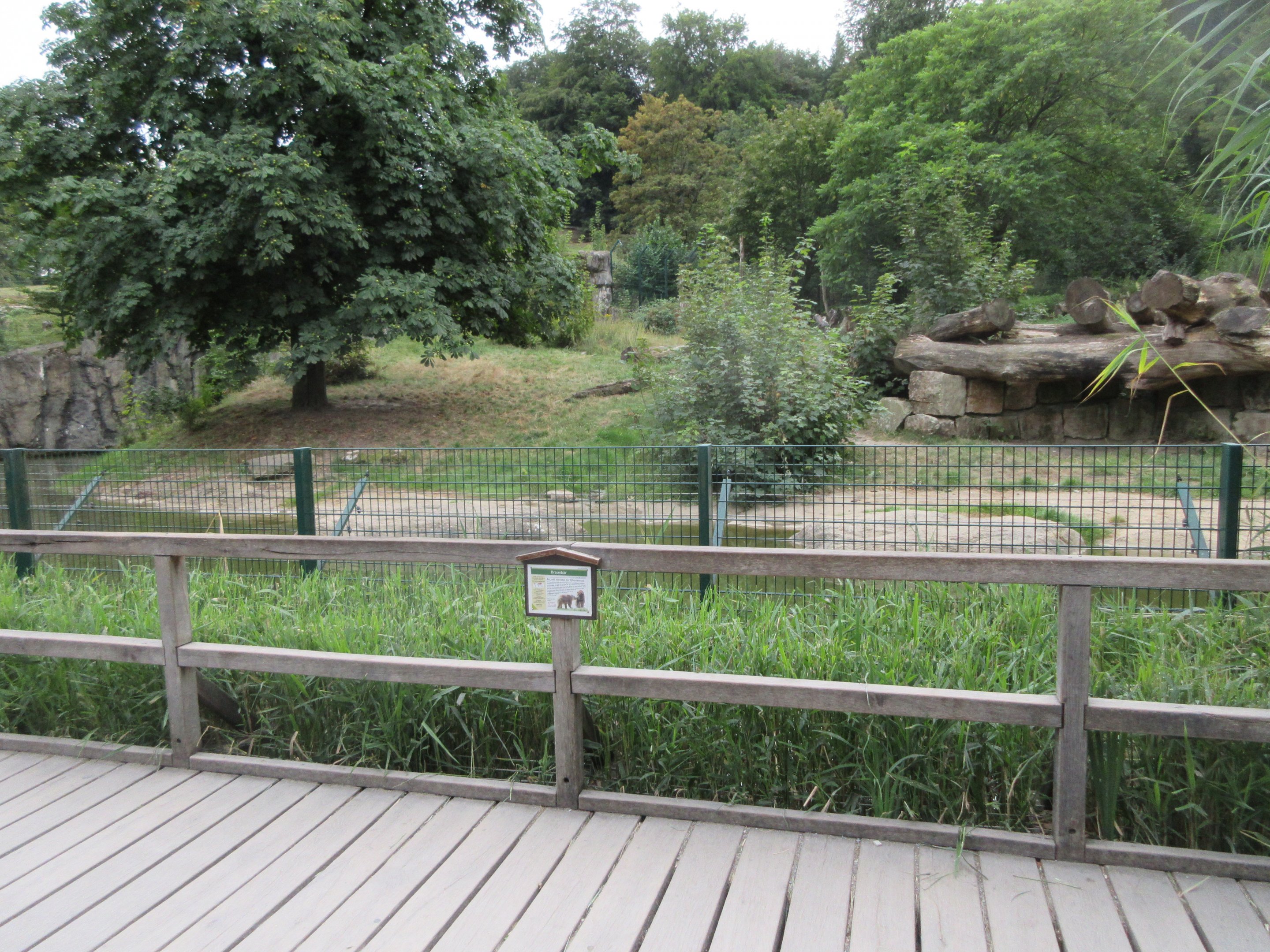 European Brown Bear/Silver Fox Exhibit