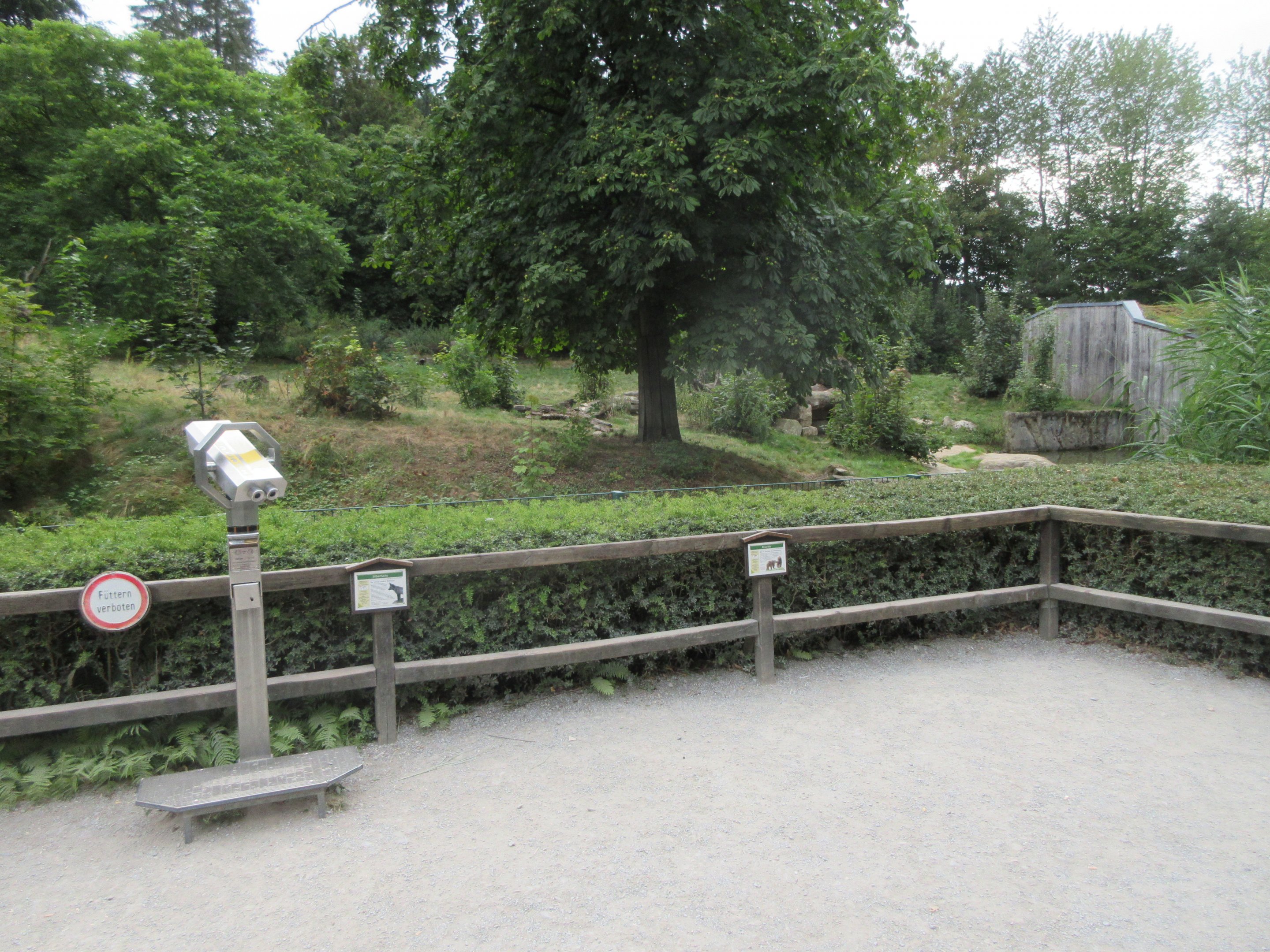 European Brown Bear/Silver Fox Exhibit