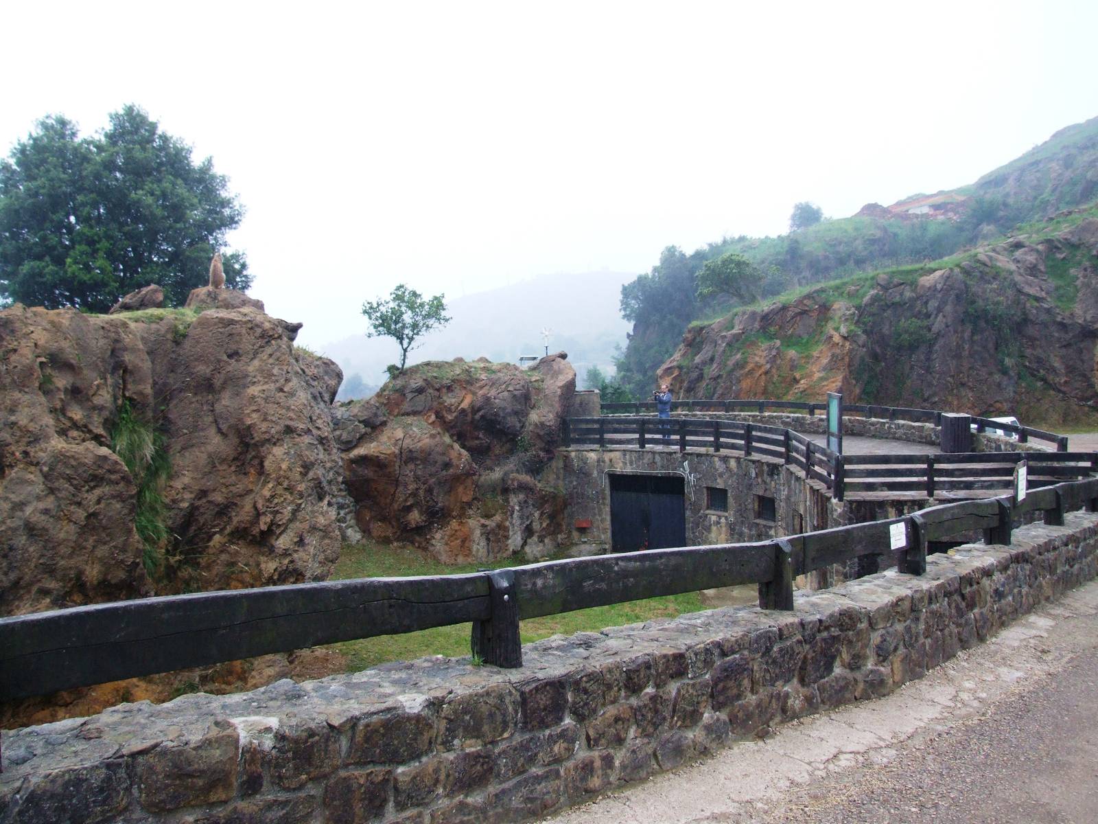 European Lynx Enclosure at Cabarceno, 11/06/15