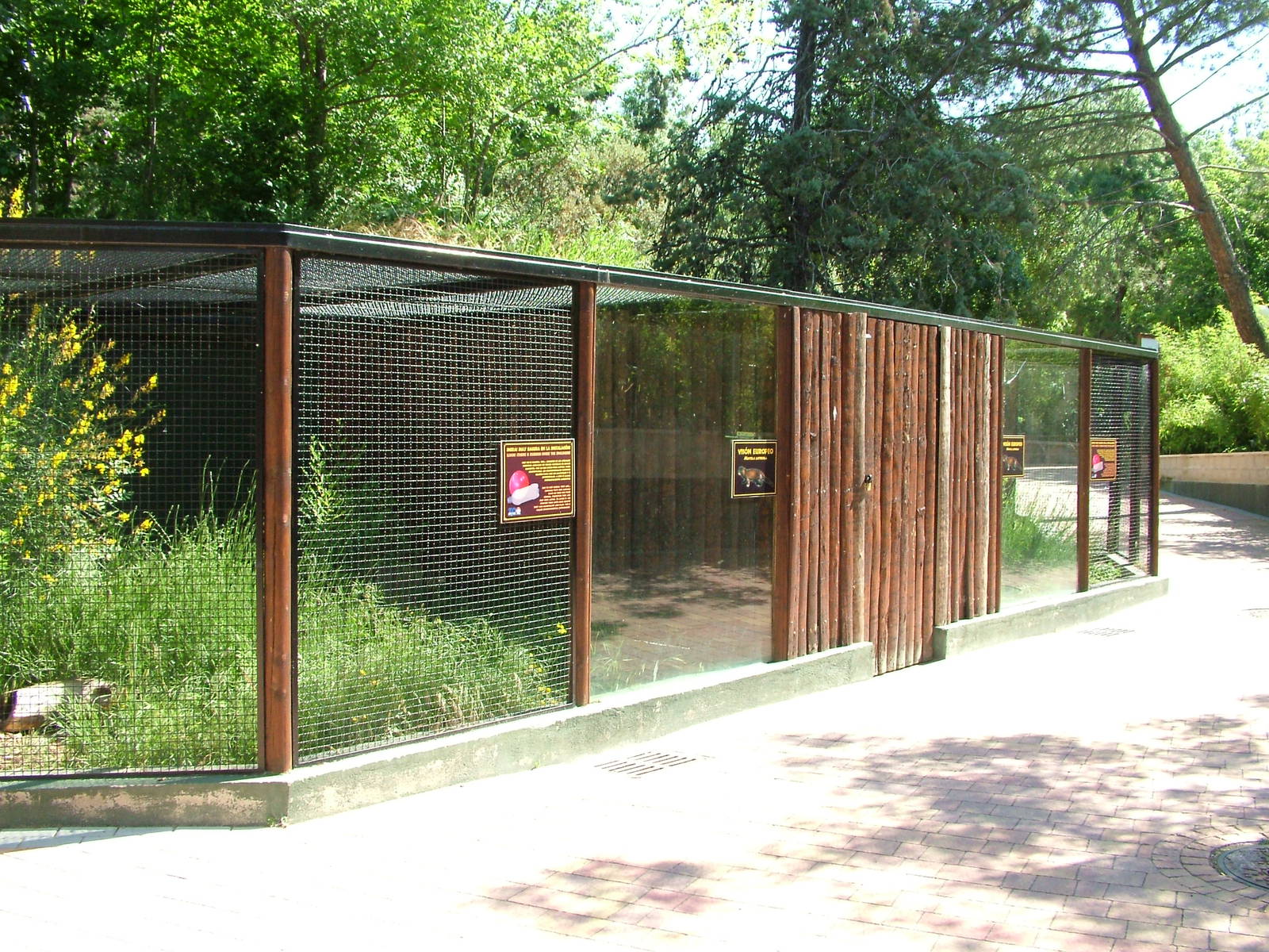 European Mink Exhibit at Madrid Zoo Aquarium, 26/05/11