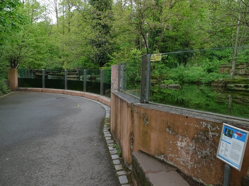 European otter enclosure