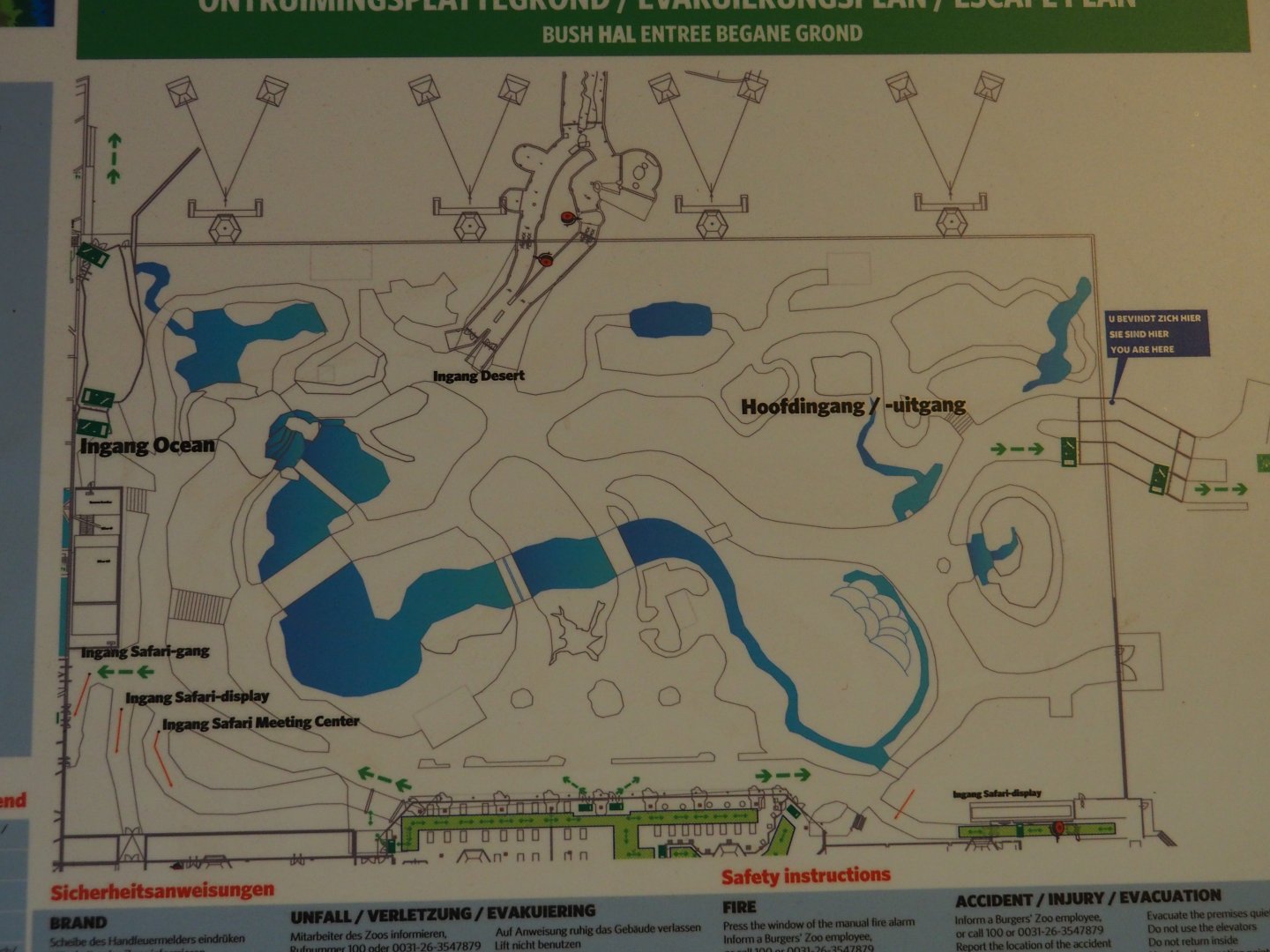 Evacuation Plan Burgers Bush