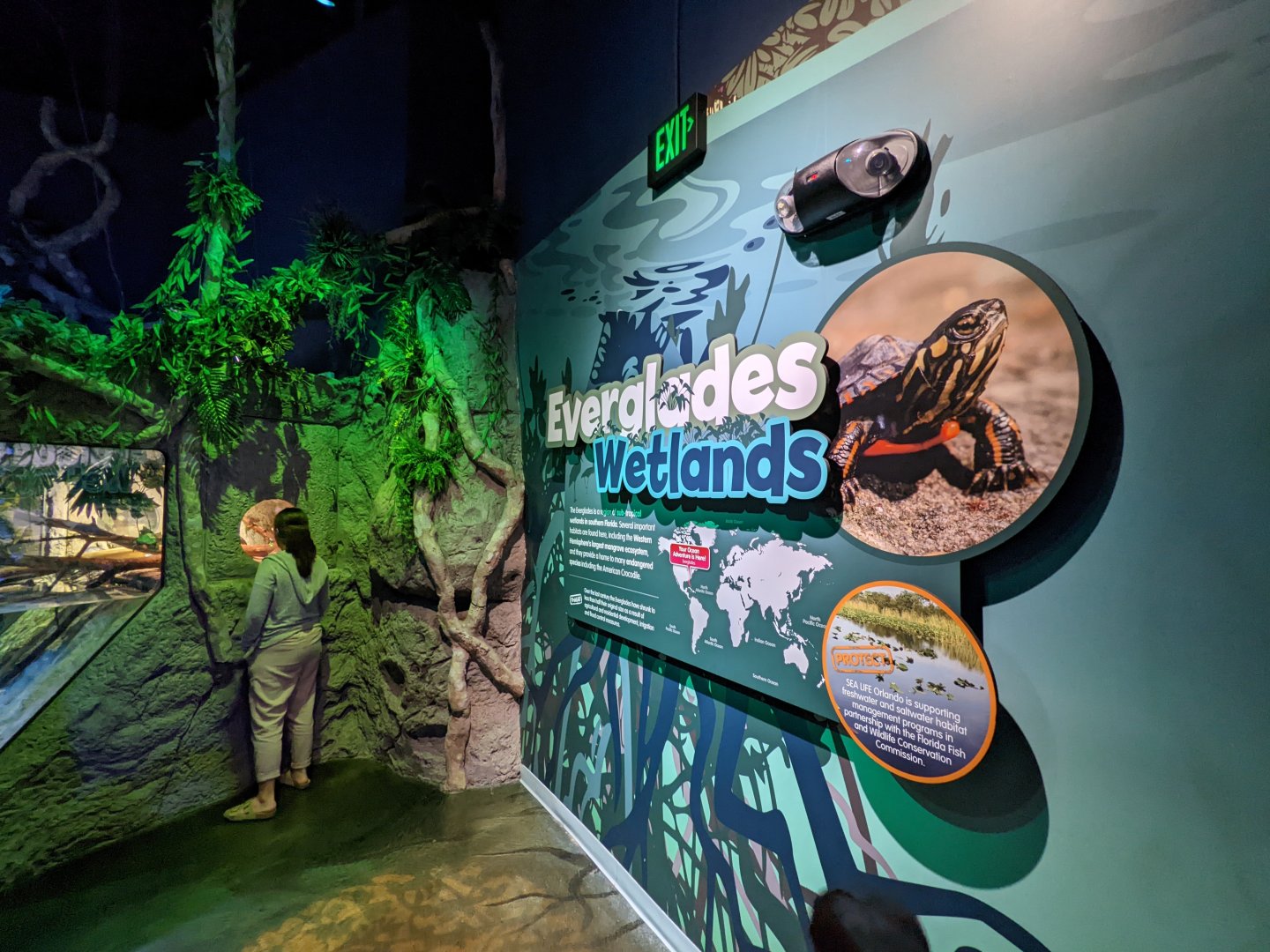 Everglades Wetlands sign