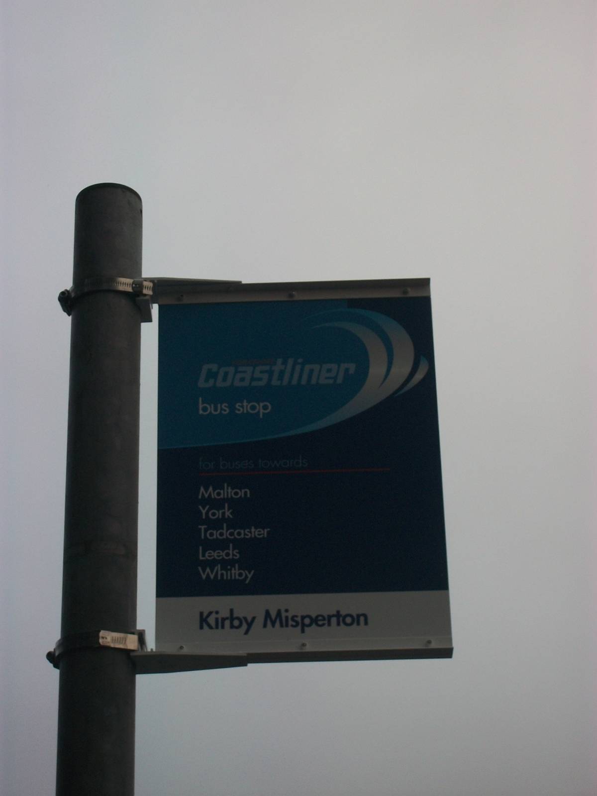 Evocative bus stop sign 27th December 2012