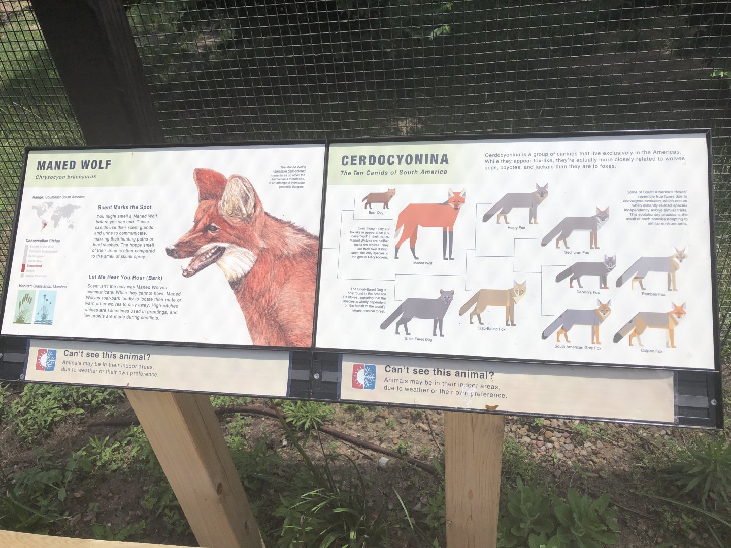 Example of new signage