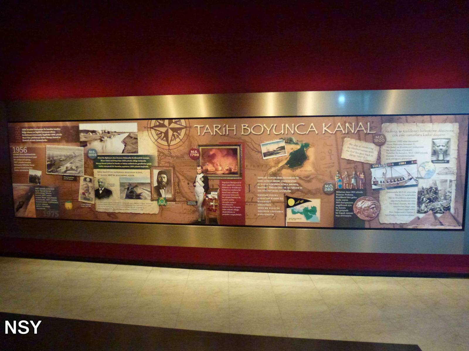 Example of signage, June 2013.