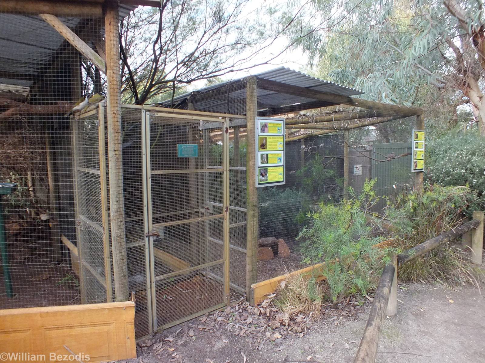Example Small Bird Aviary - Caversham Wildlife Park