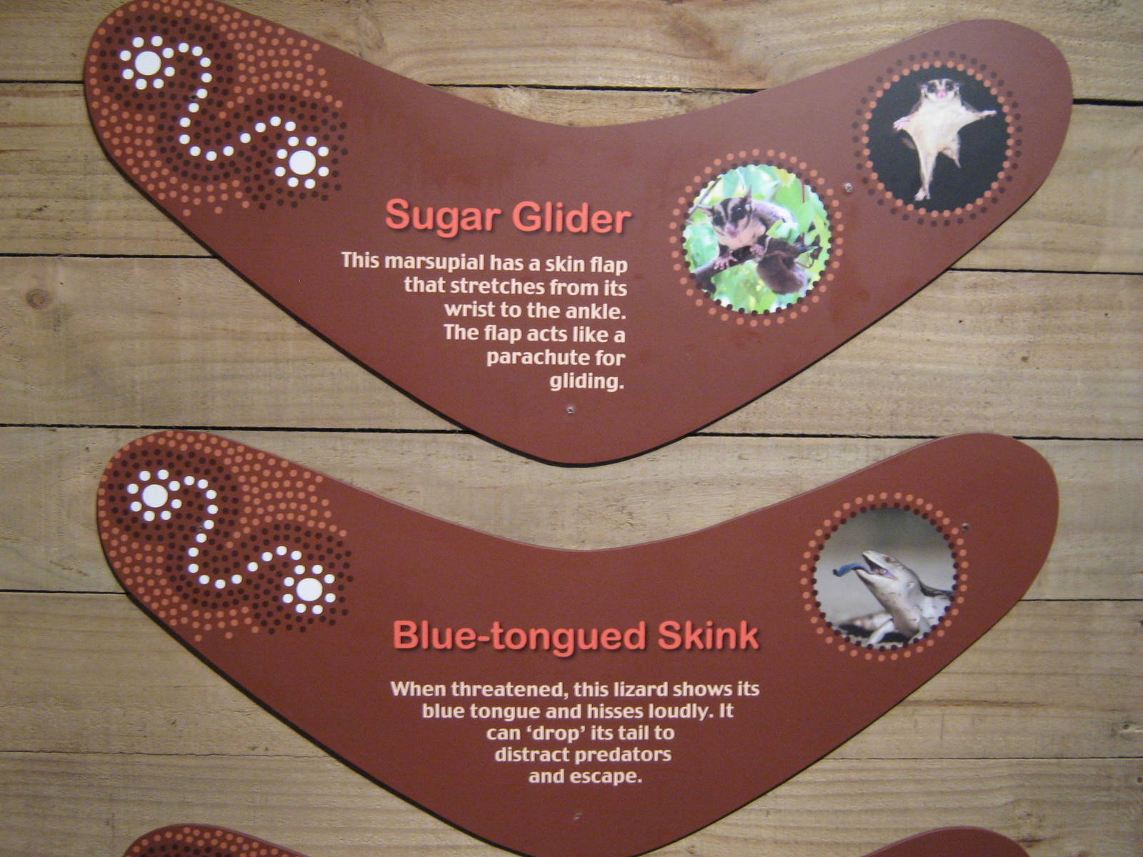 examples of signage in the Australian area