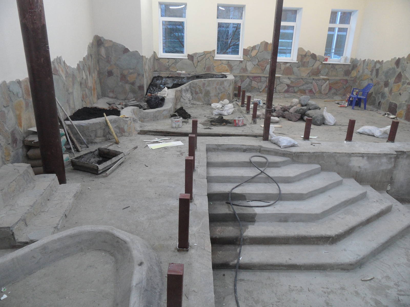 Exhibit construction