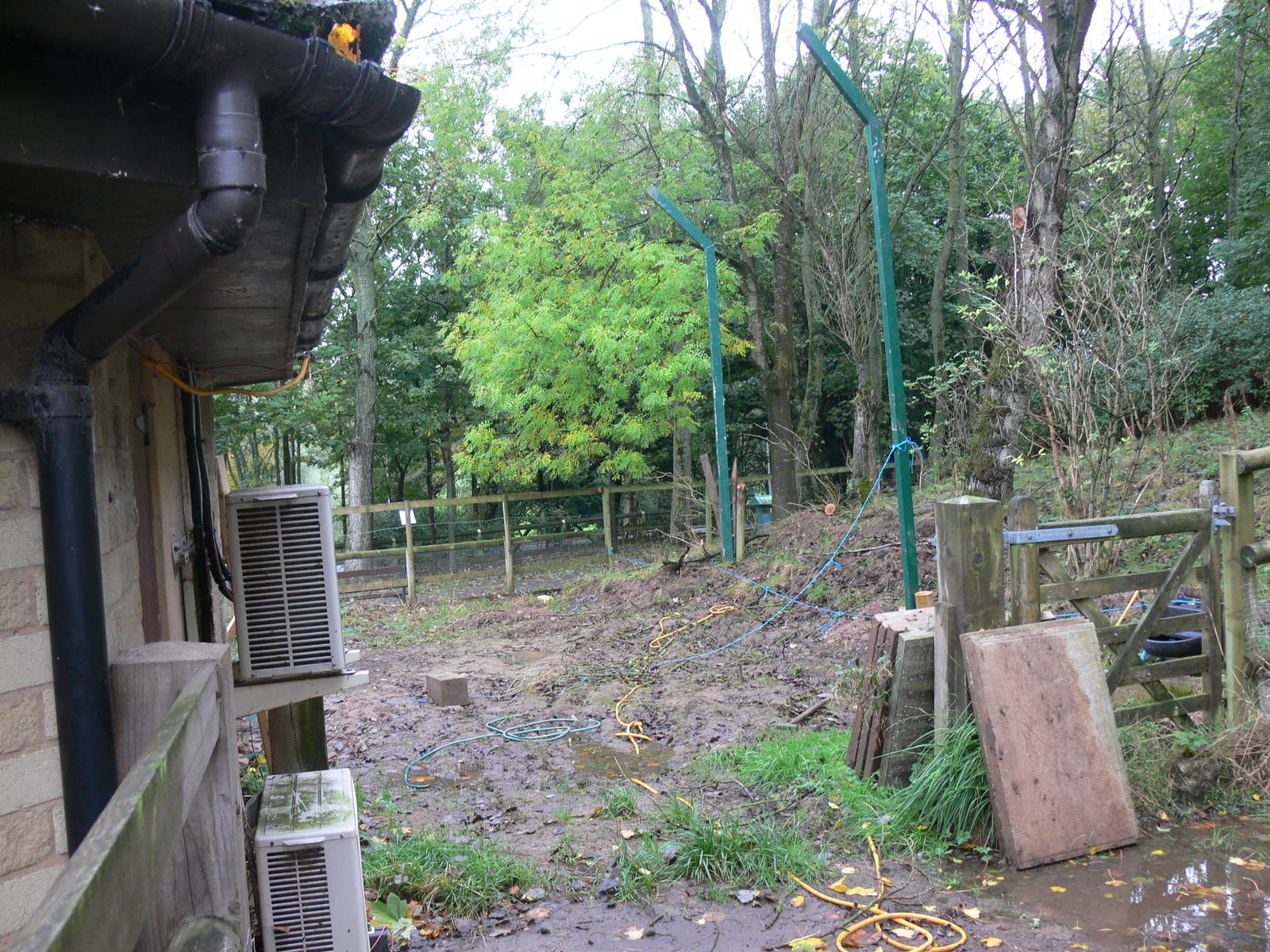 Exhibit development at Blackpool Zoo, 19/10/13