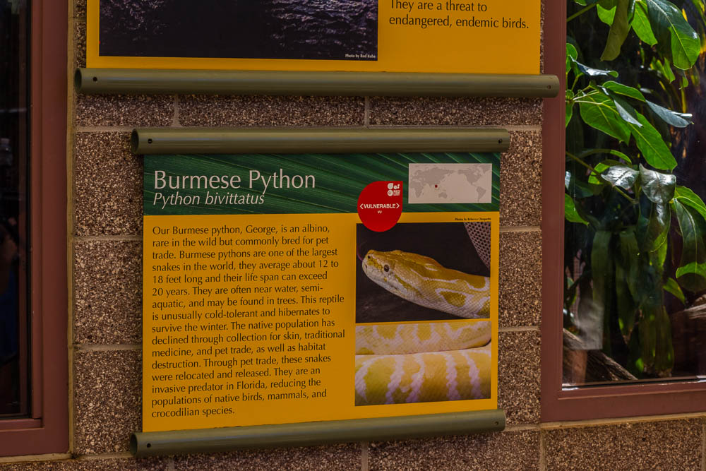 Exhibit sign
