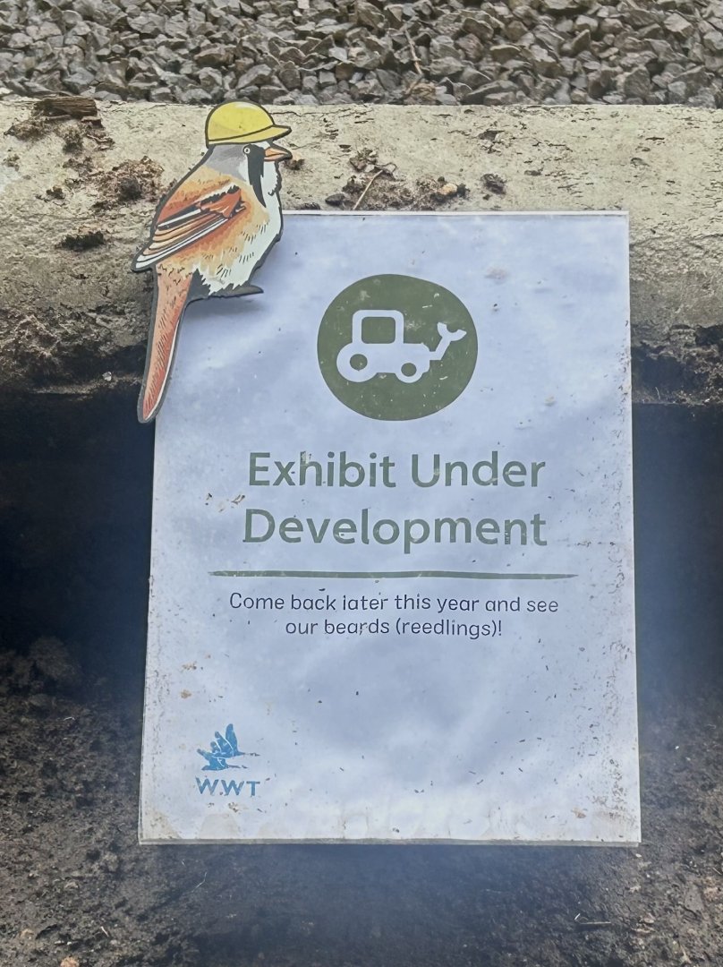Exhibit Under Development Signage