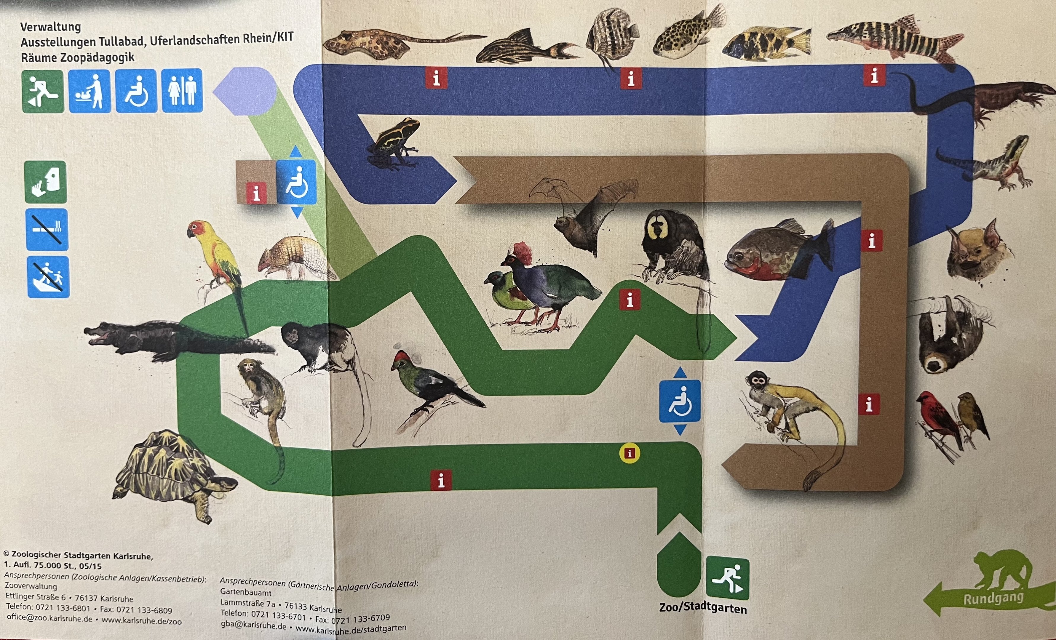 Exotarium Map - 2015