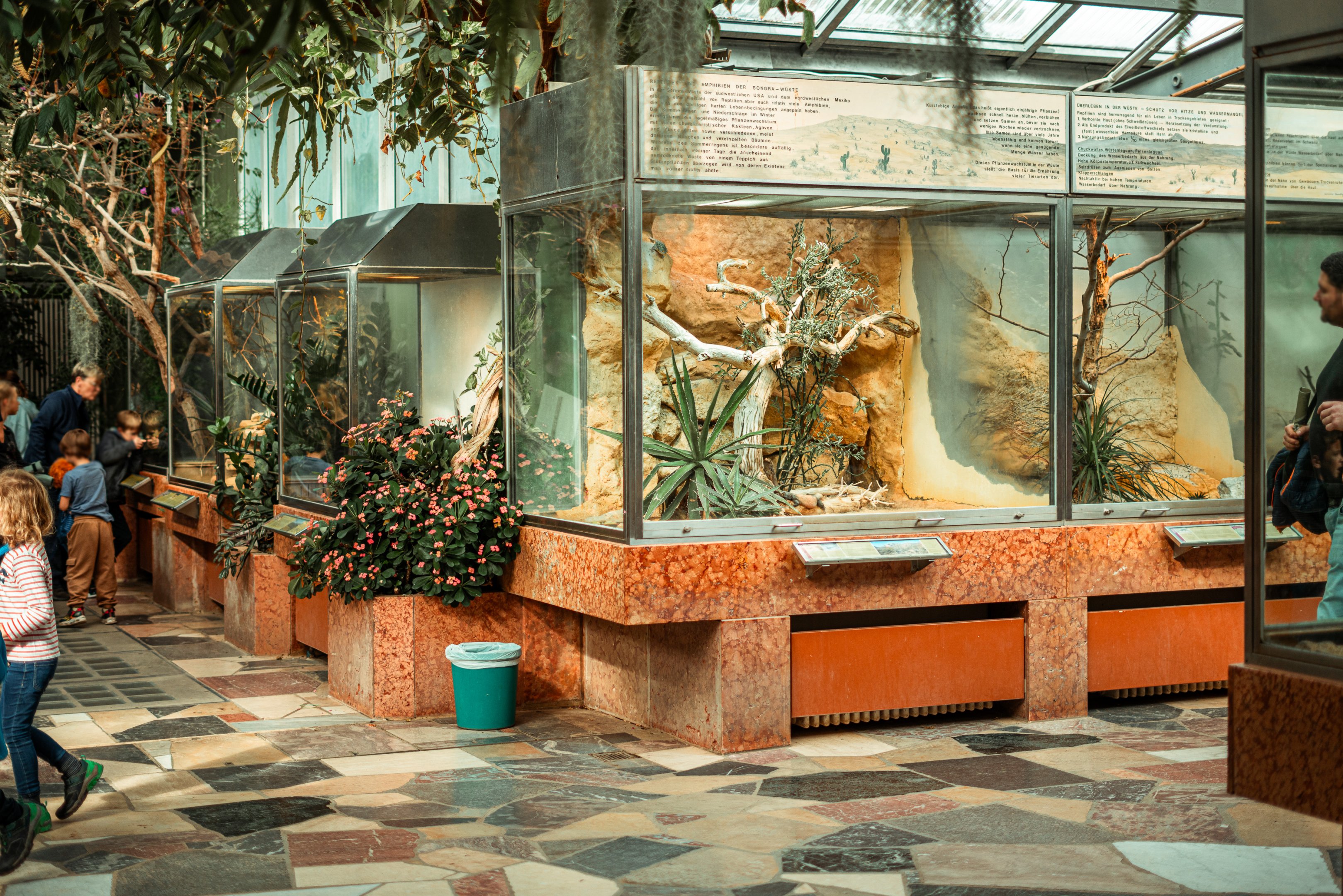 Exotarium upper floor