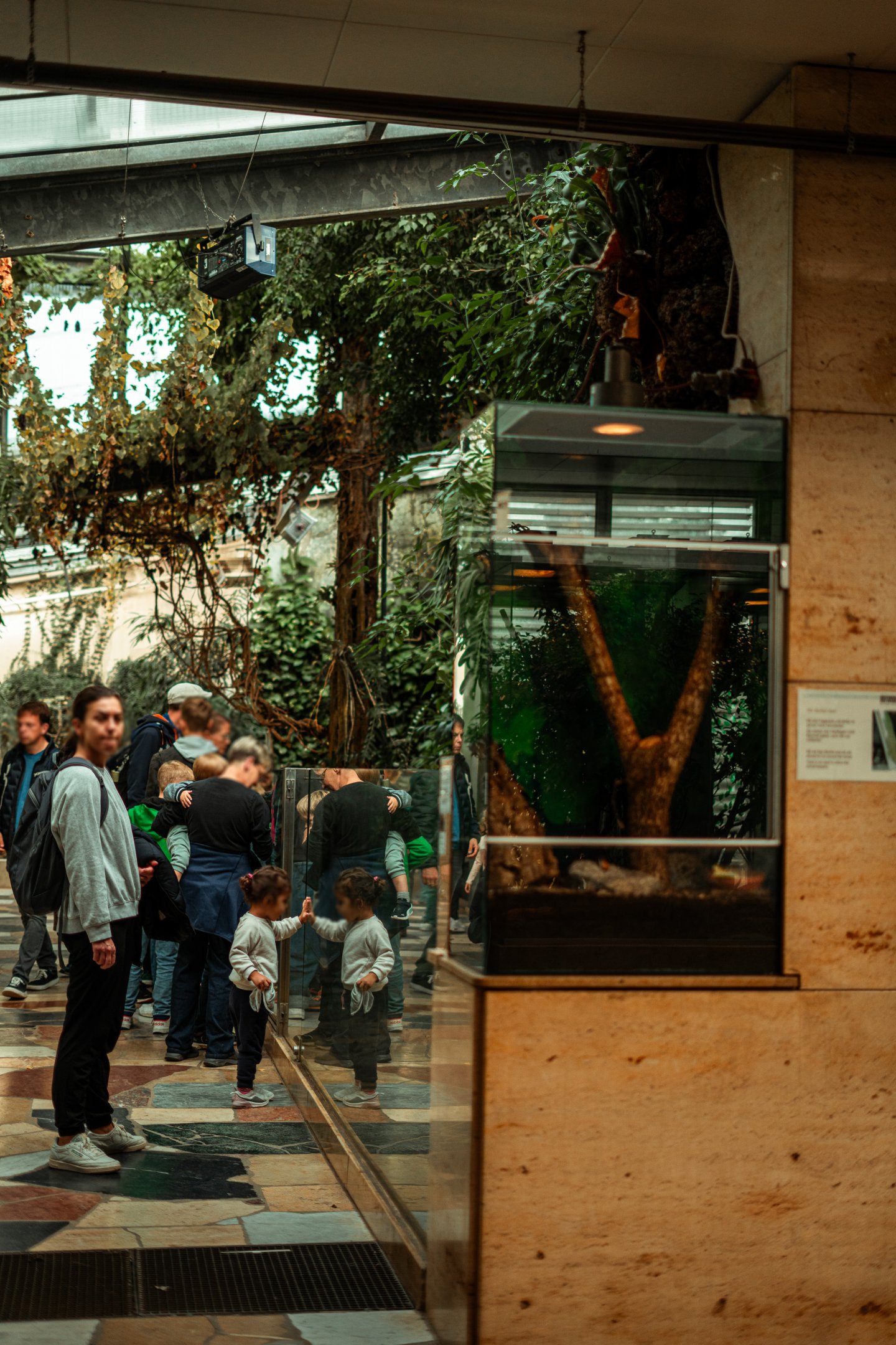 Exotarium upper floor