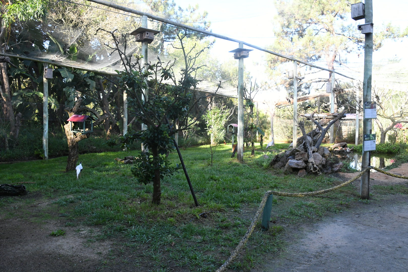 "Exotic Bird Garden" aviary