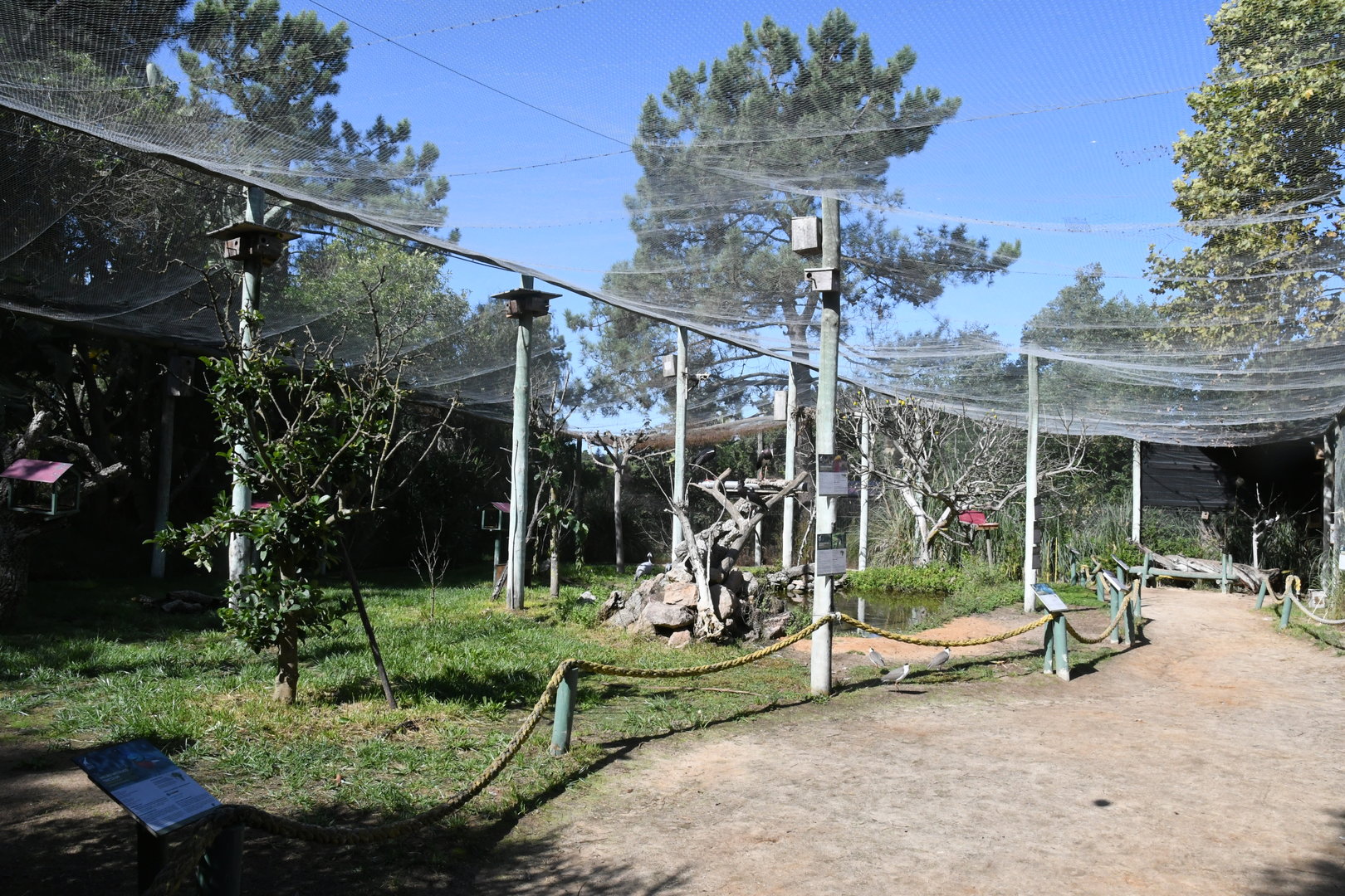 "Exotic Bird Garden" aviary