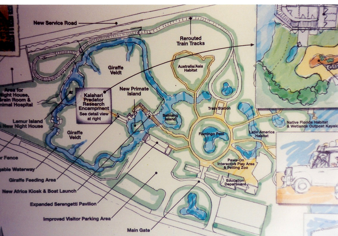 Expedition Africa and Zoo Plans