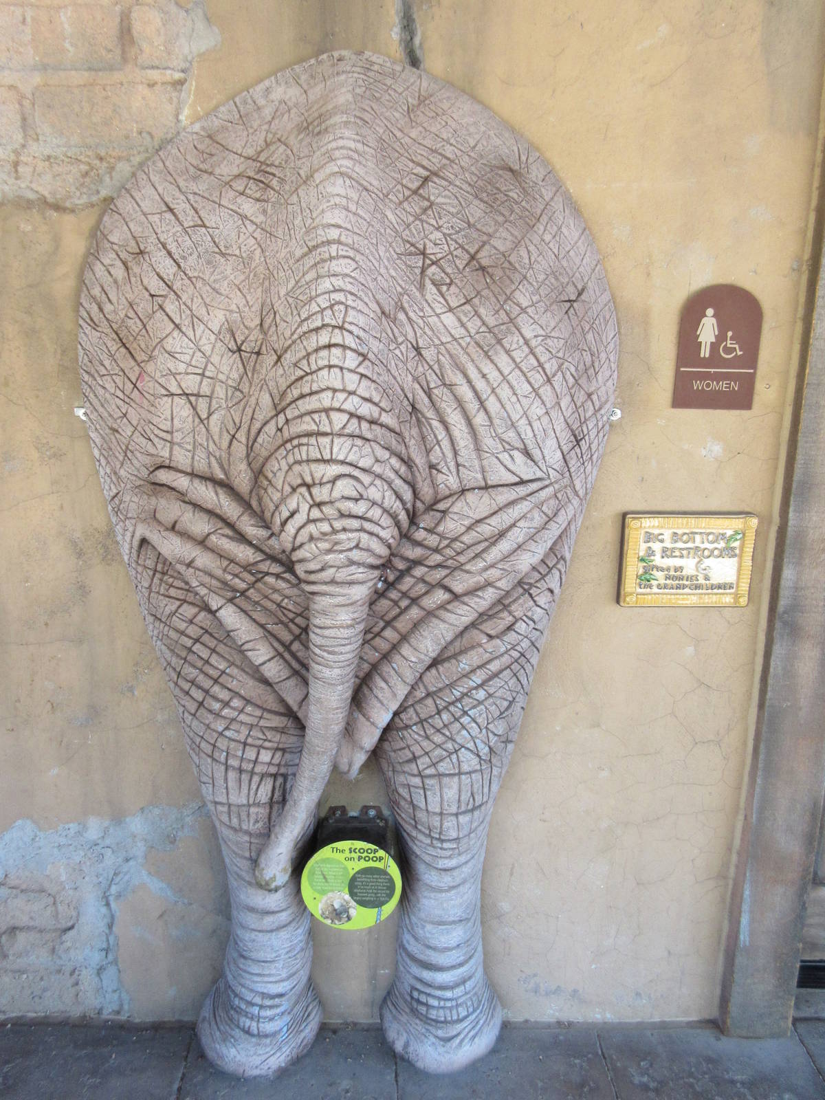 Expedition Tanzania - touch the backside and it makes noises!