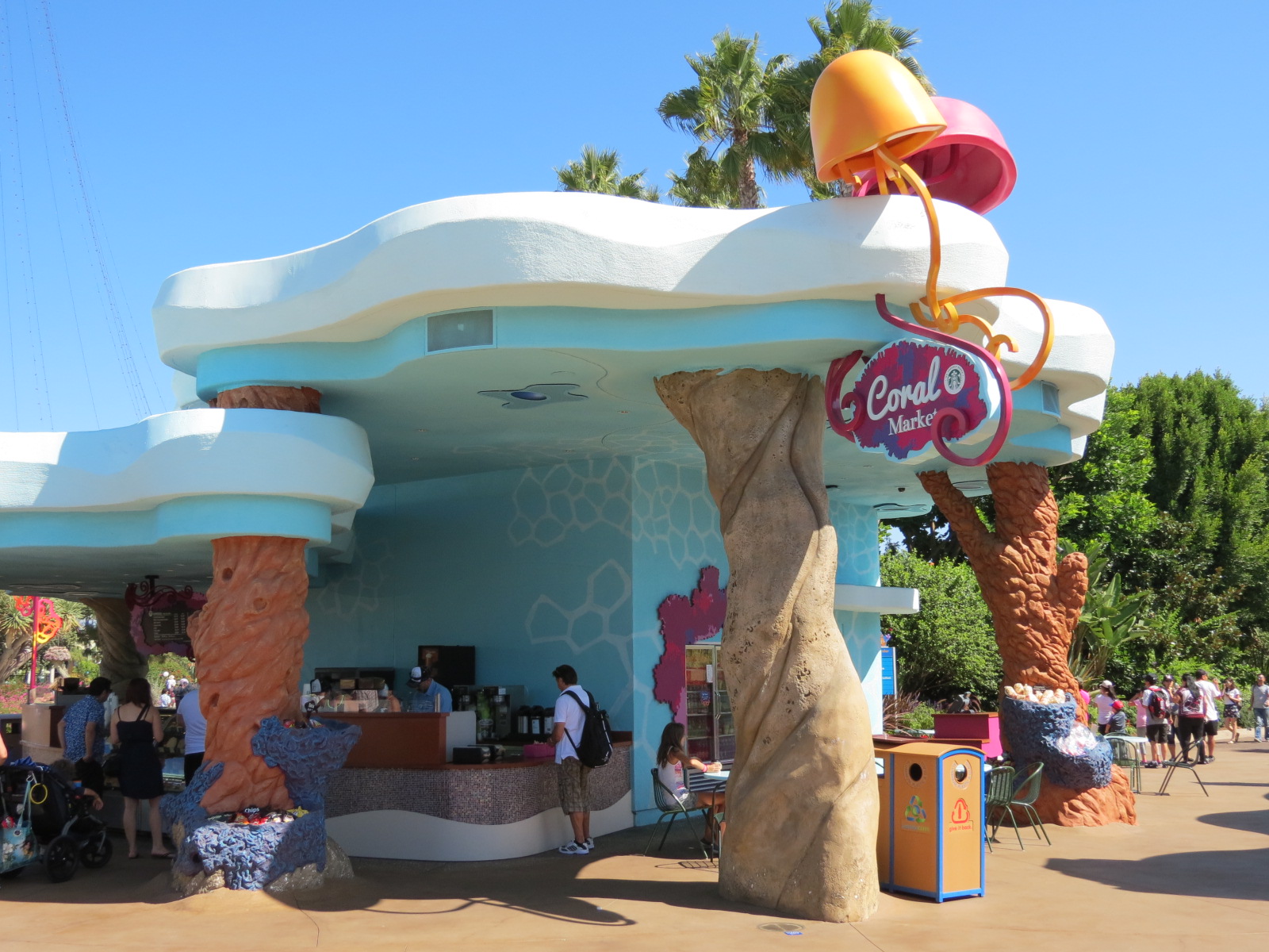 Explorers Reef - Coral Market Food Stand