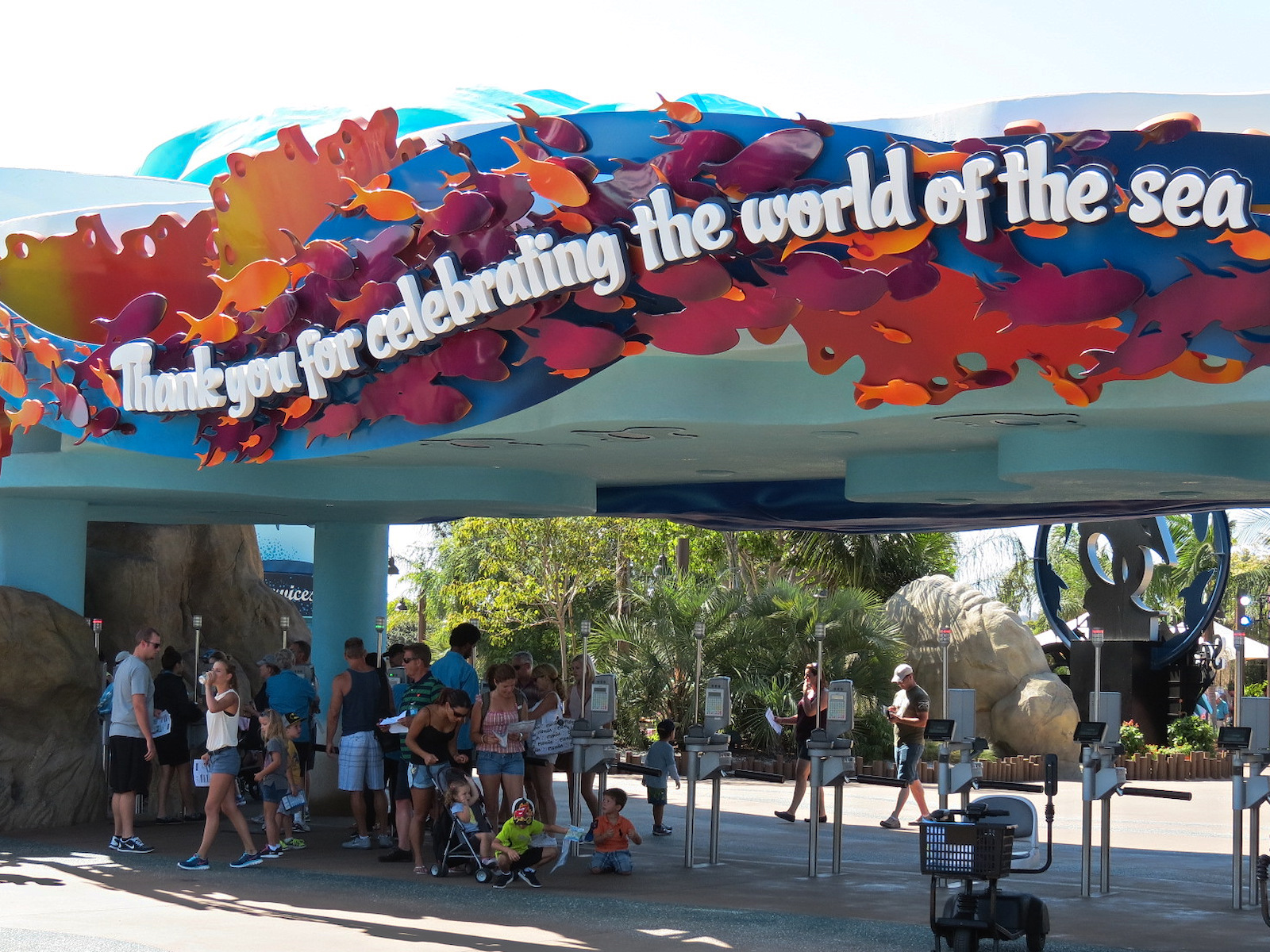 Explorers Reef - Park Entrance and Exit