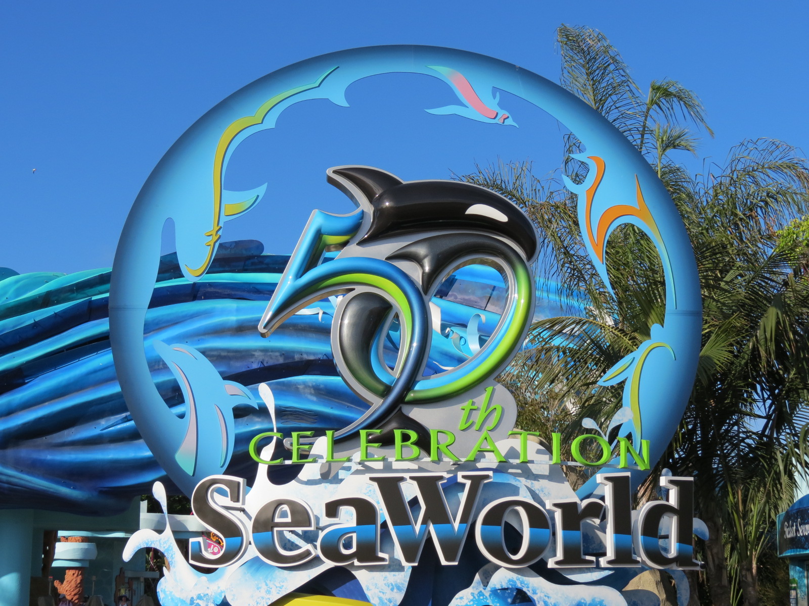 Explorers Reef - Park Entrance Sign