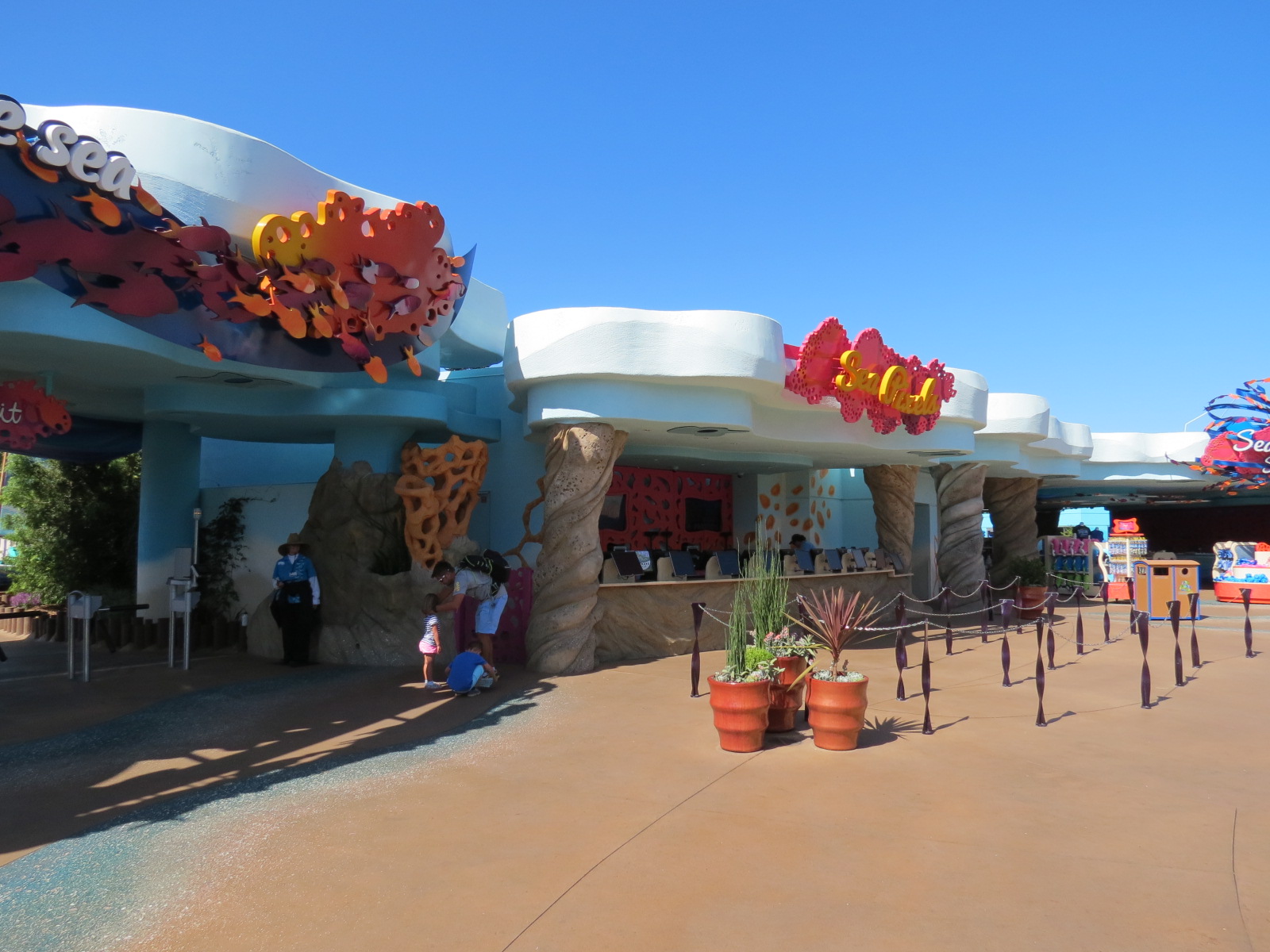 Explorers Reef - Park Exit