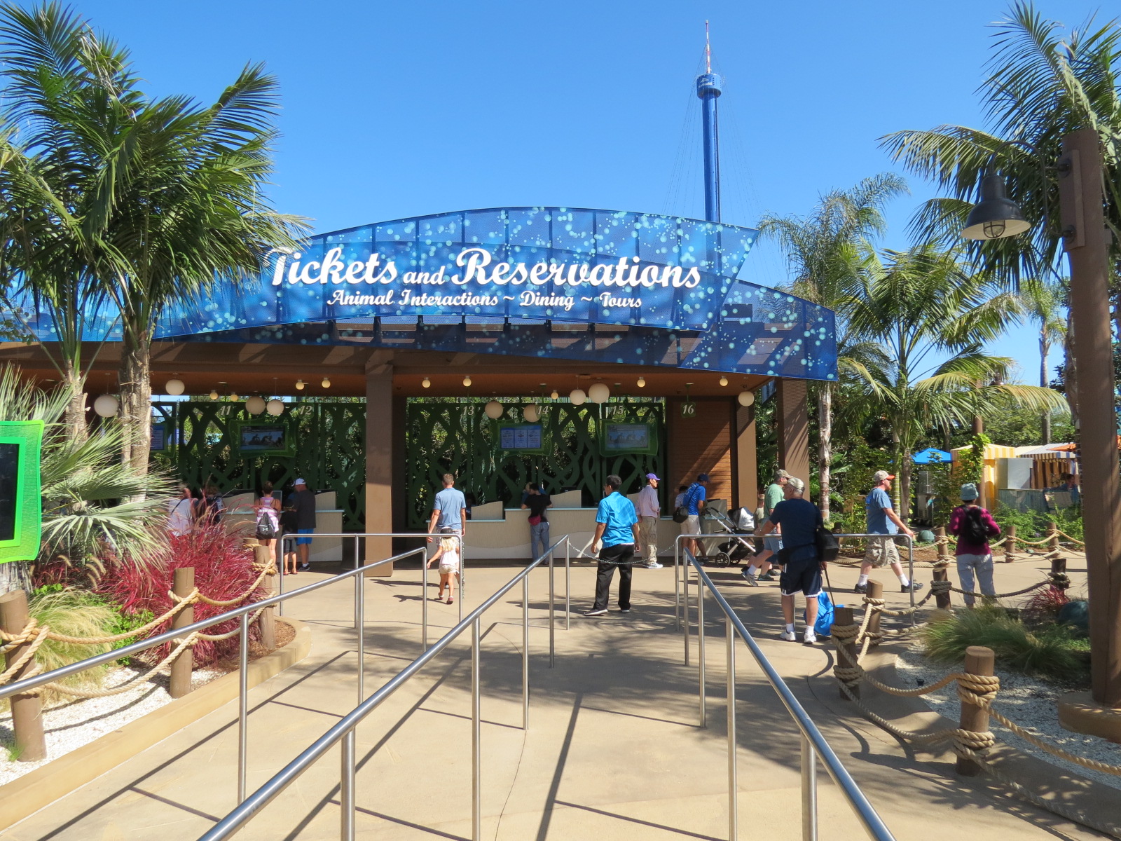 Explorers Reef - Park Ticketing Area