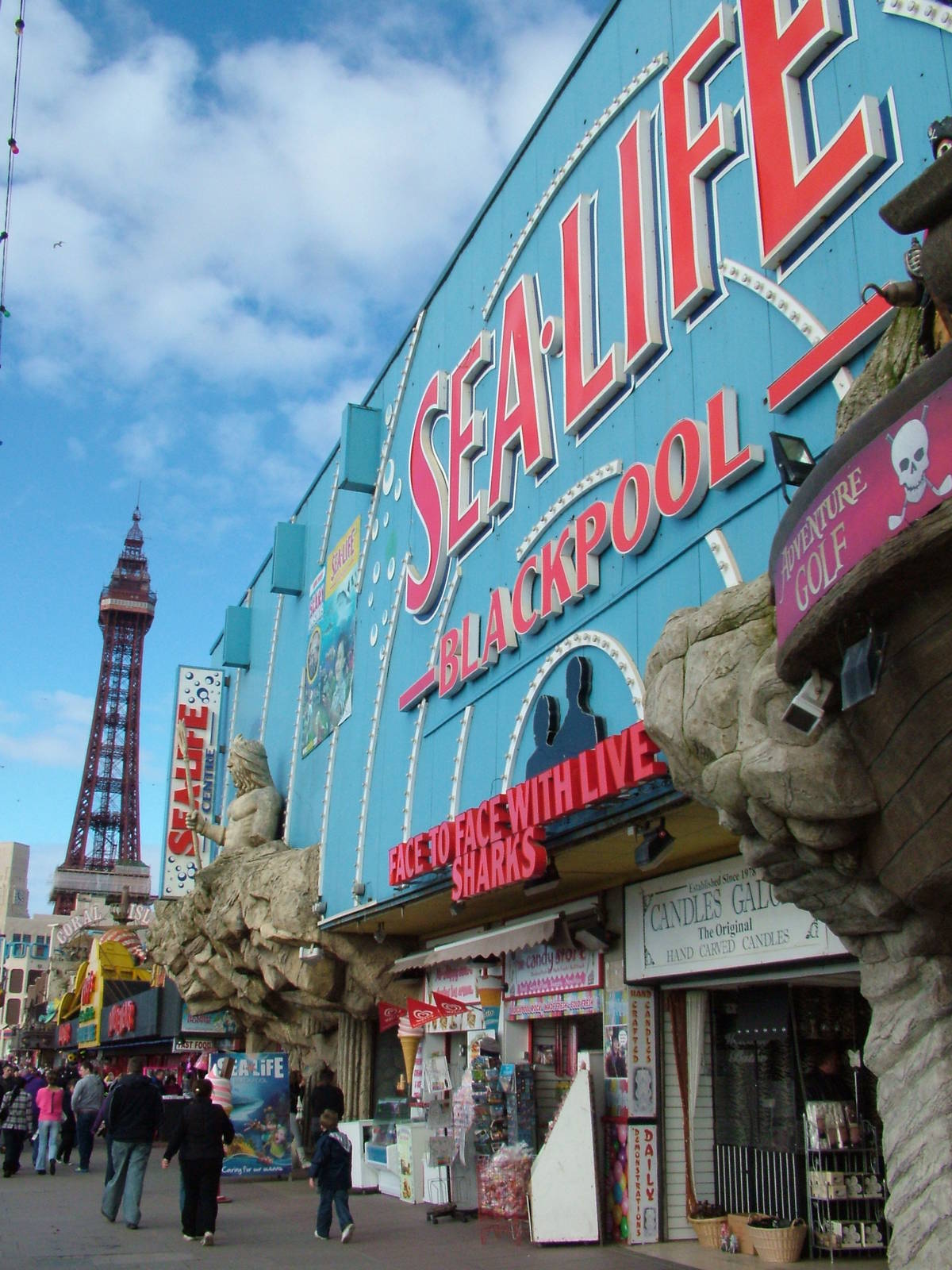 Exterior at Blackpool SeaLife Centre 27/03/10