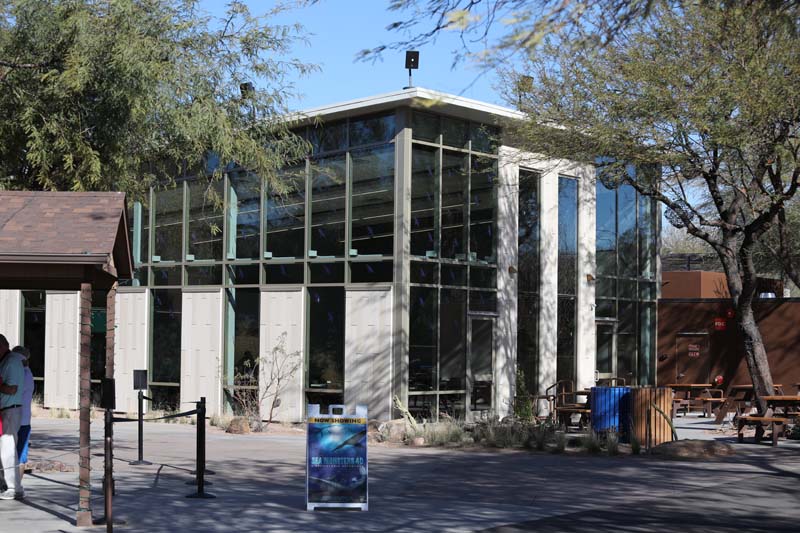 exterior (back) of new cafe