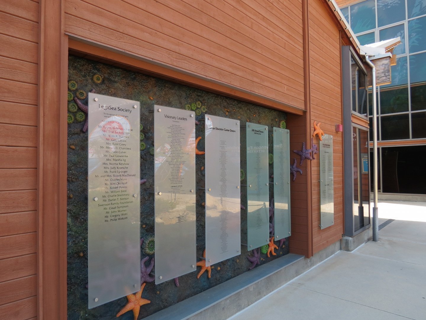 Exterior - Donor Plaques