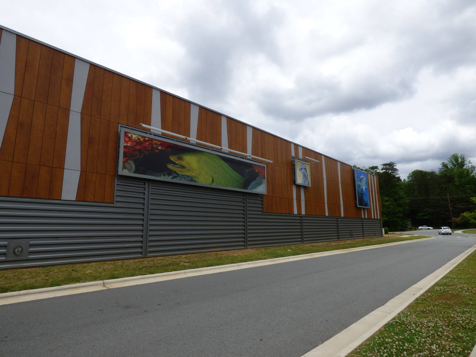 Exterior of Greensboro Science Center