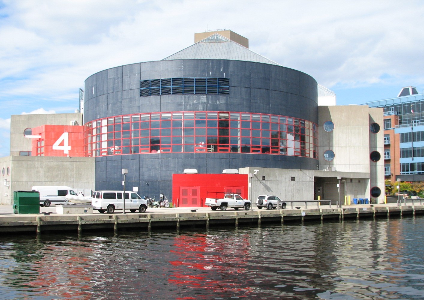 Exterior of Pier 4 Pavilion