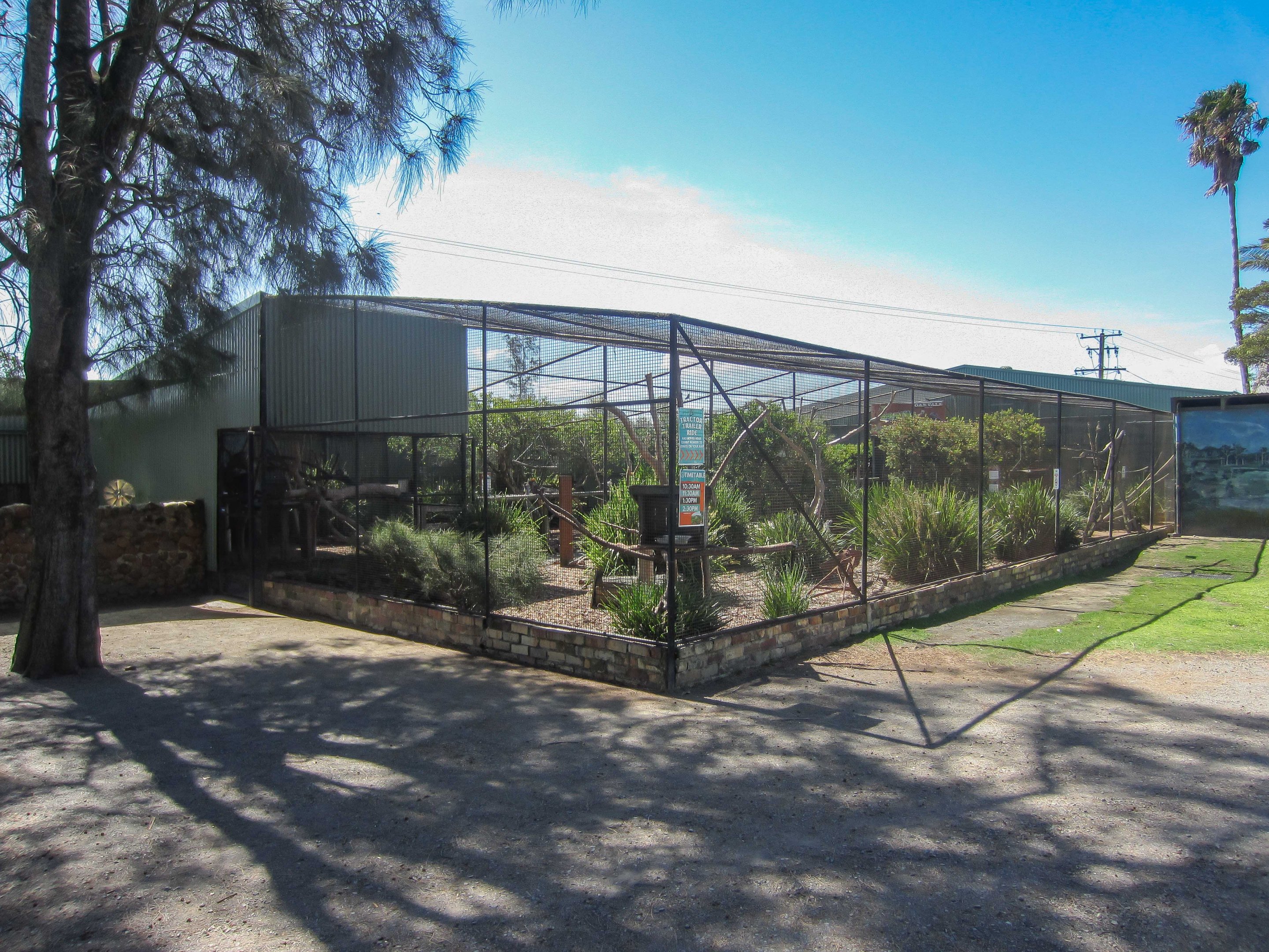 Exterior of the Walkthrough Aviary