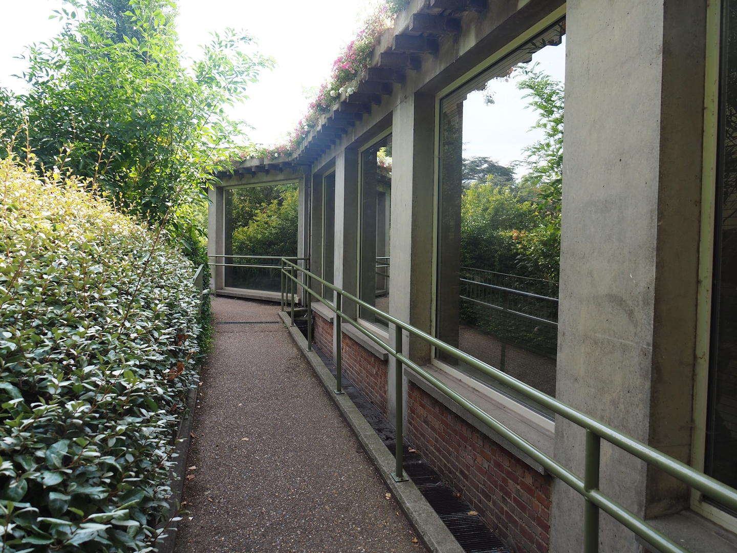 Exterior of the winter garden of the reptile house, 2022-08-16
