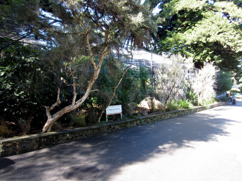 Exterior of Tropical Aviary