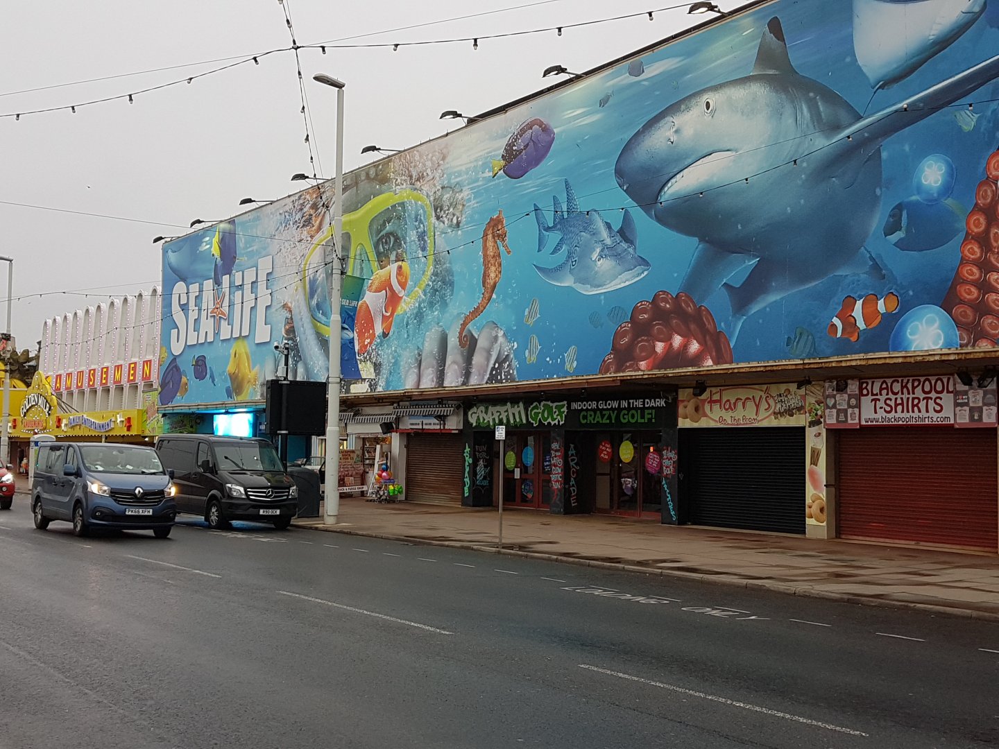 Exterior on Blackpool seafront 2