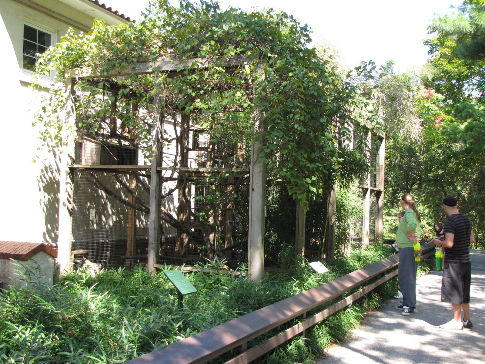 Exterior Primate Enclosure