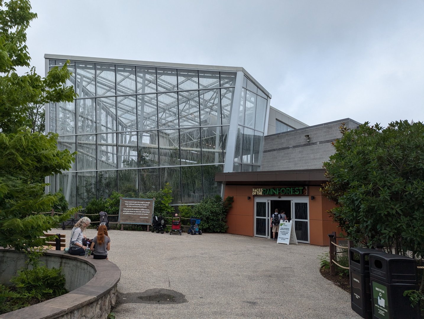 Faces of the Rainforest Exhibit