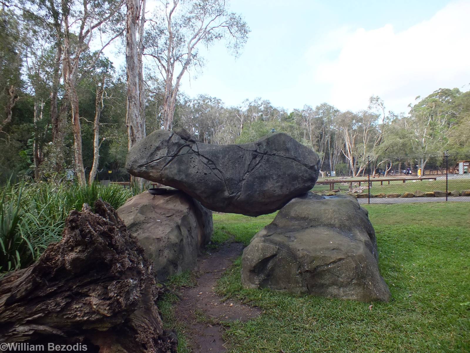 Fake Rocks Made of Cars