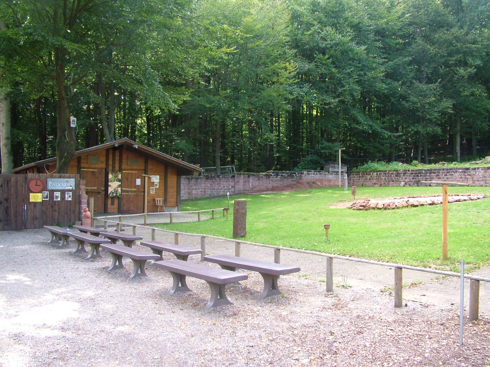 Falconry Area at Kaiserslautern, 01/09/10