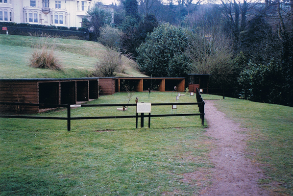Falconry Mews at Combe Martin 1996