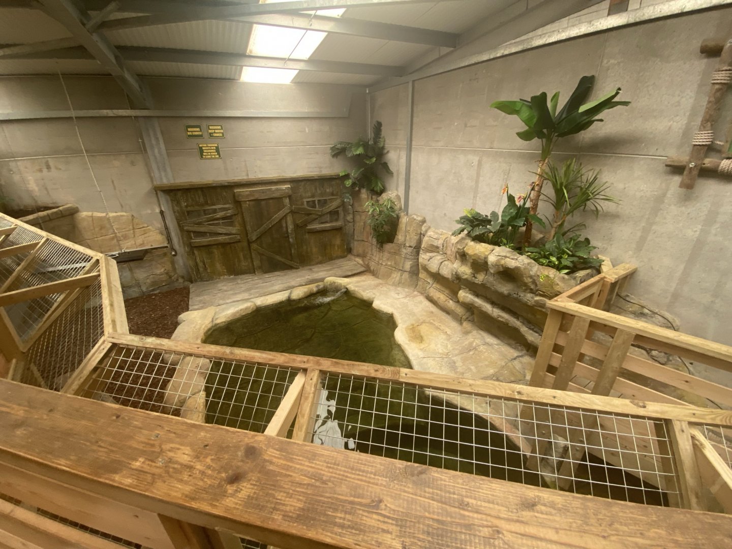 False gharial exhibit 020821