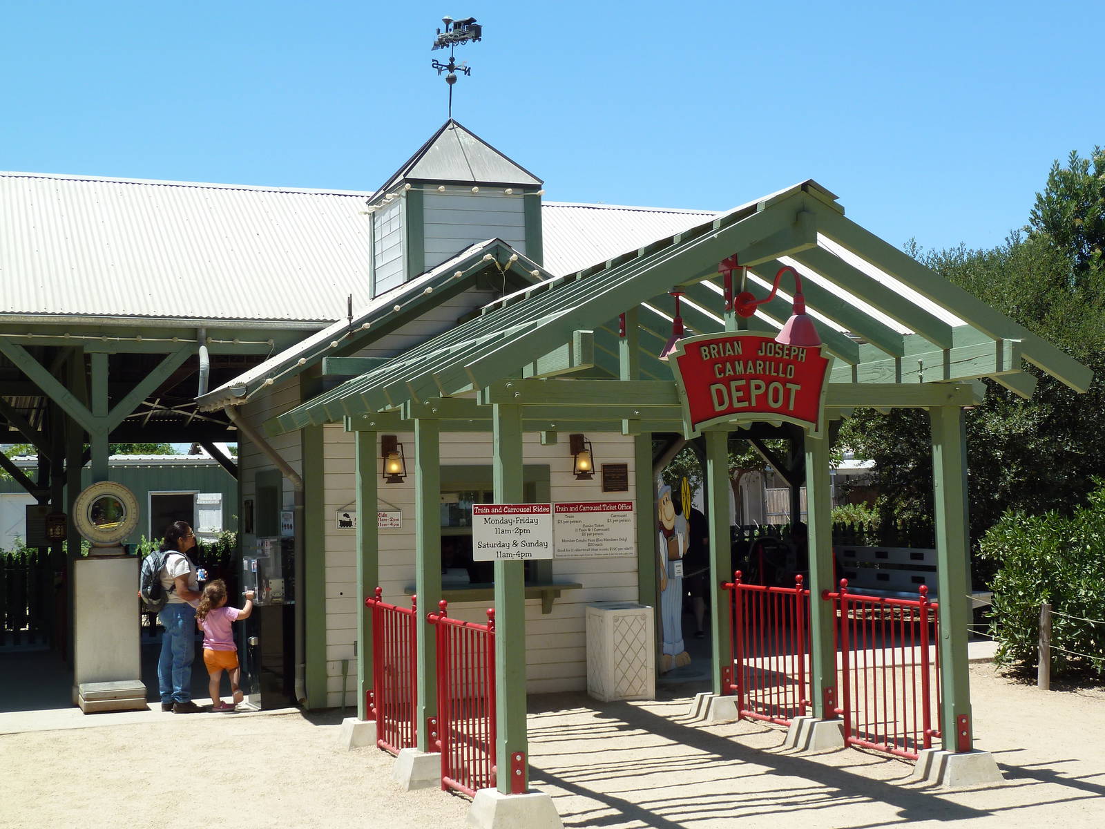 Family Farm Area - Train Station