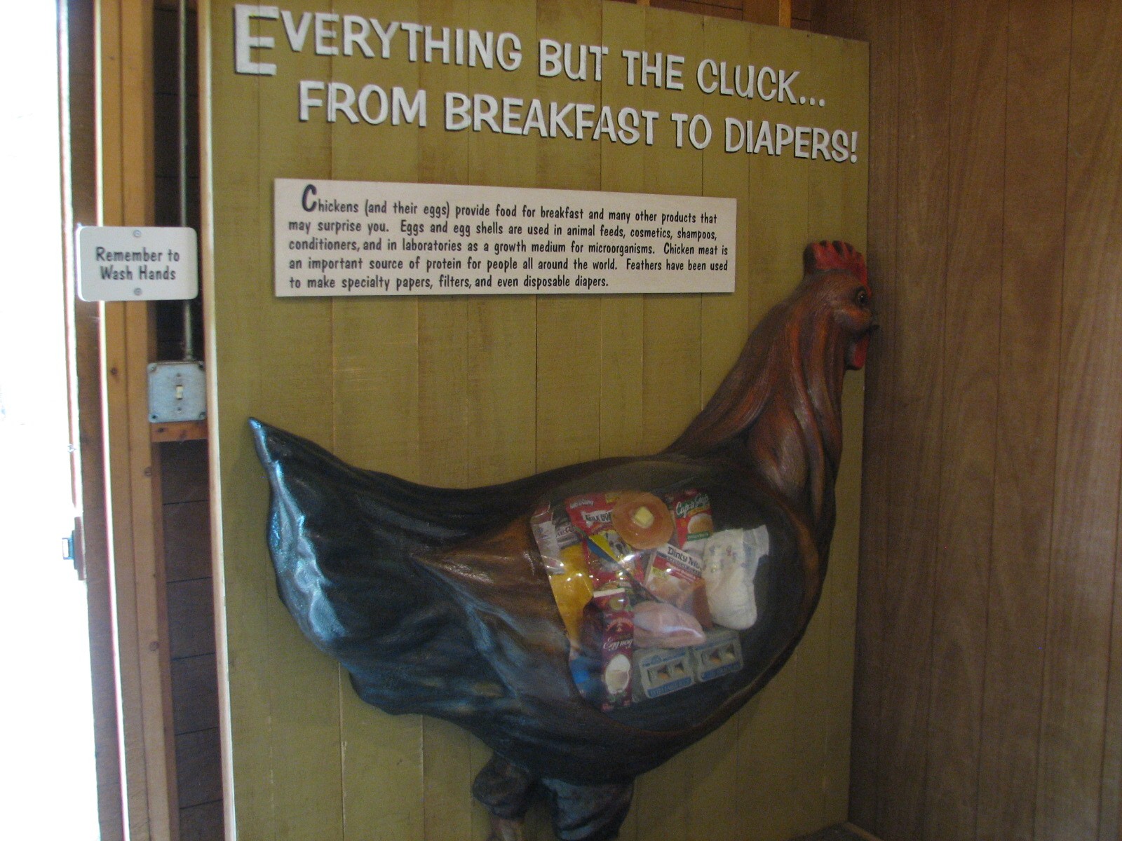 Family Farm - Chicken Barn Display