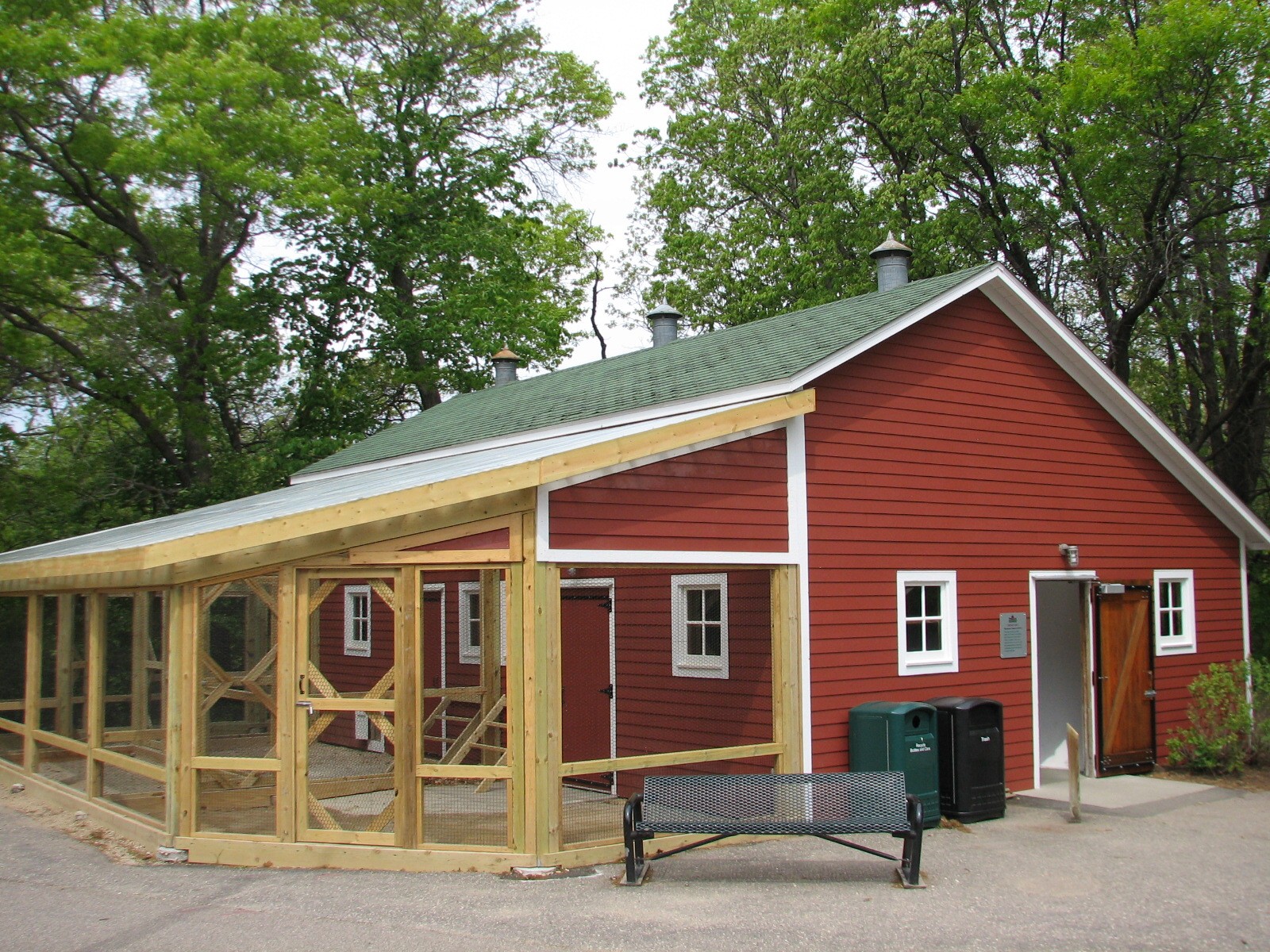 Family Farm - Chicken Barn Exterior