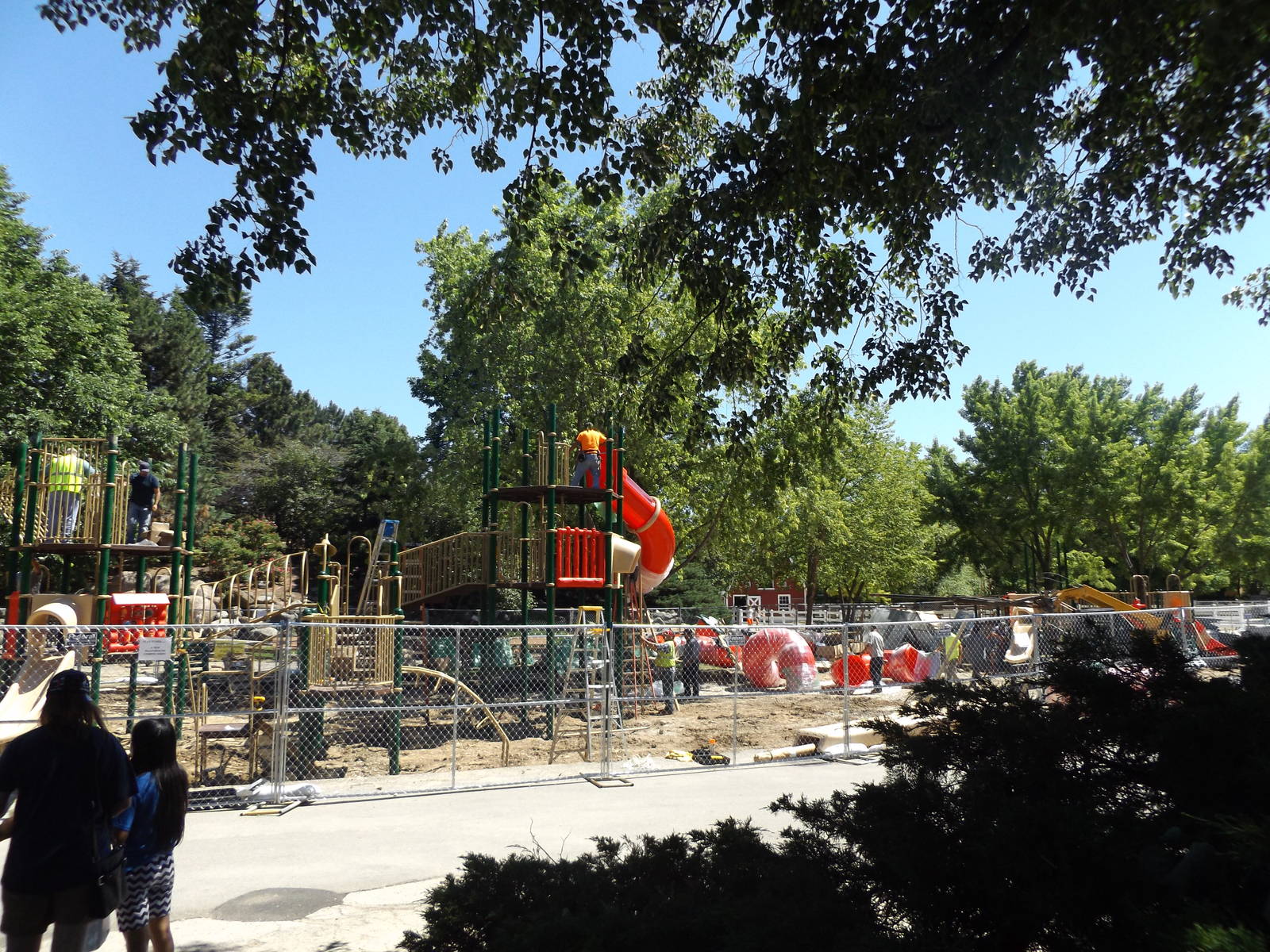 Family Farm- New Playground Construction